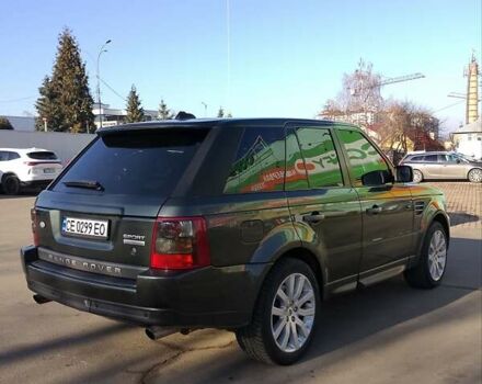 Зелений Ленд Ровер Range Rover Sport, об'ємом двигуна 4.2 л та пробігом 240 тис. км за 10650 $, фото 11 на Automoto.ua