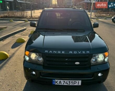 Зеленый Ленд Ровер Рендж Ровер Спорт, объемом двигателя 4.2 л и пробегом 240 тыс. км за 7500 $, фото 2 на Automoto.ua