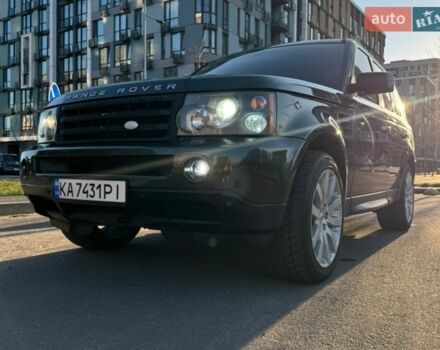 Зеленый Ленд Ровер Рендж Ровер Спорт, объемом двигателя 4.2 л и пробегом 240 тыс. км за 7500 $, фото 4 на Automoto.ua