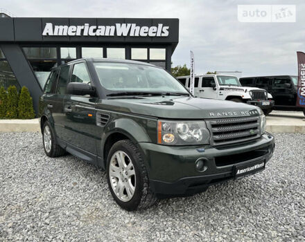 Зеленый Ленд Ровер Рендж Ровер Спорт, объемом двигателя 2.7 л и пробегом 334 тыс. км за 11500 $, фото 2 на Automoto.ua