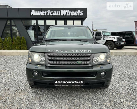 Зеленый Ленд Ровер Рендж Ровер Спорт, объемом двигателя 2.7 л и пробегом 334 тыс. км за 11500 $, фото 1 на Automoto.ua