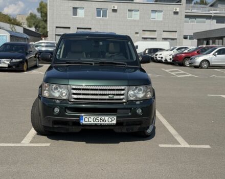 Зелений Ленд Ровер Range Rover Sport, об'ємом двигуна 3.6 л та пробігом 240 тис. км за 4495 $, фото 4 на Automoto.ua