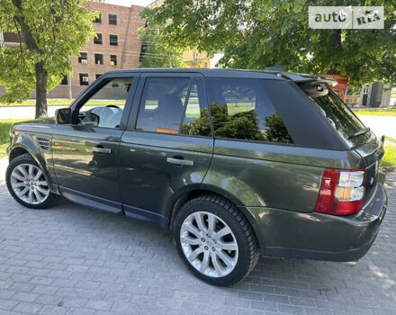 Зелений Ленд Ровер Range Rover Sport, об'ємом двигуна 4.2 л та пробігом 224 тис. км за 12800 $, фото 1 на Automoto.ua