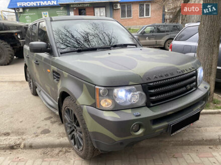 Ленд Ровер Рендж Ровер Спорт 2007 в Изюме на Automoto.ua Зеленый Ленд Ровер Рендж Ровер Спорт, объемом двигателя 2.72 л и пробегом 215 тыс. км за 10990 $, фото 1 на Automoto.ua