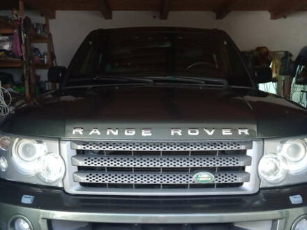 Ленд Ровер Range Rover Sport 2007 у Тячеве на Automoto.ua Зелений Ленд Ровер Range Rover Sport, об'ємом двигуна 2.72 л та пробігом 260 тис. км за 9700 $, фото 1 на Automoto.ua