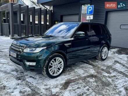 Ленд Ровер Рендж Ровер Спорт 2016 в Киеве на Automoto.ua Зеленый Ленд Ровер Рендж Ровер Спорт, объемом двигателя 3 л и пробегом 112 тыс. км за 28900 $, фото 1 на Automoto.ua
