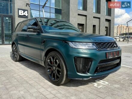 Зелений Ленд Ровер Range Rover Sport, об'ємом двигуна 5 л та пробігом 33 тис. км за 73000 $, фото 1 на Automoto.ua