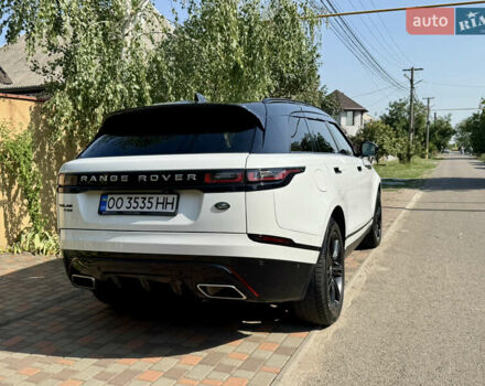 Белый Ленд Ровер Рендж Ровер Велар, объемом двигателя 2 л и пробегом 124 тыс. км за 32300 $, фото 5 на Automoto.ua