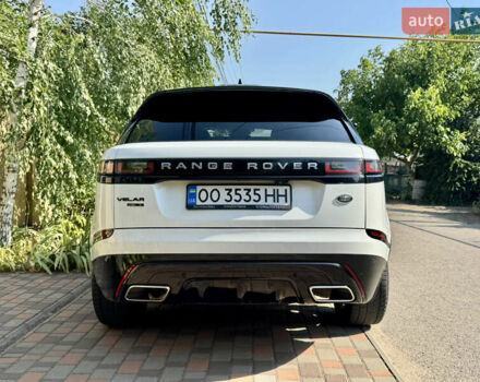 Белый Ленд Ровер Рендж Ровер Велар, объемом двигателя 2 л и пробегом 124 тыс. км за 32300 $, фото 6 на Automoto.ua