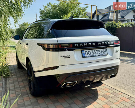 Белый Ленд Ровер Рендж Ровер Велар, объемом двигателя 2 л и пробегом 124 тыс. км за 32300 $, фото 7 на Automoto.ua