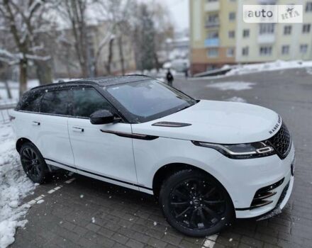 Белый Ленд Ровер Рендж Ровер Велар, объемом двигателя 3 л и пробегом 33 тыс. км за 42300 $, фото 10 на Automoto.ua