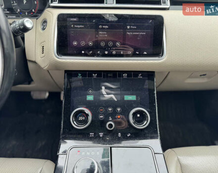 Білий Ленд Ровер Рендж Ровер Велар, об'ємом двигуна 2 л та пробігом 124 тис. км за 30499 $, фото 20 на Automoto.ua