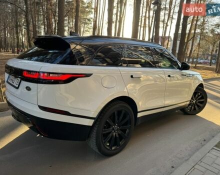 Белый Ленд Ровер Рендж Ровер Велар, объемом двигателя 3 л и пробегом 75 тыс. км за 42500 $, фото 3 на Automoto.ua