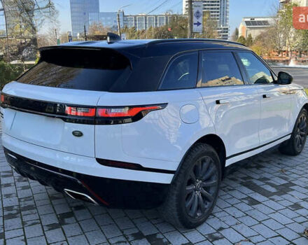 Белый Ленд Ровер Рендж Ровер Велар, объемом двигателя 3 л и пробегом 76 тыс. км за 39700 $, фото 3 на Automoto.ua