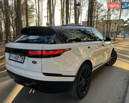 Белый Ленд Ровер Рендж Ровер Велар, объемом двигателя 3 л и пробегом 75 тыс. км за 42500 $, фото 2 на Automoto.ua