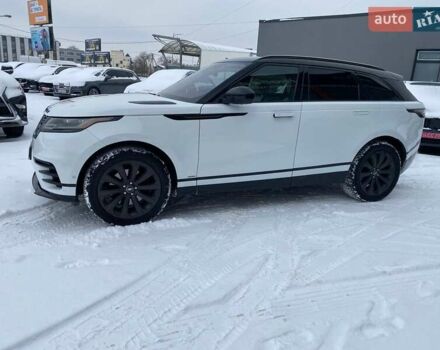 Белый Ленд Ровер Рендж Ровер Велар, объемом двигателя 3 л и пробегом 77 тыс. км за 34900 $, фото 3 на Automoto.ua
