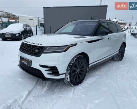 Белый Ленд Ровер Рендж Ровер Велар, объемом двигателя 3 л и пробегом 77 тыс. км за 34900 $, фото 2 на Automoto.ua