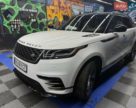 Белый Ленд Ровер Рендж Ровер Велар, объемом двигателя 3 л и пробегом 95 тыс. км за 43000 $, фото 17 на Automoto.ua