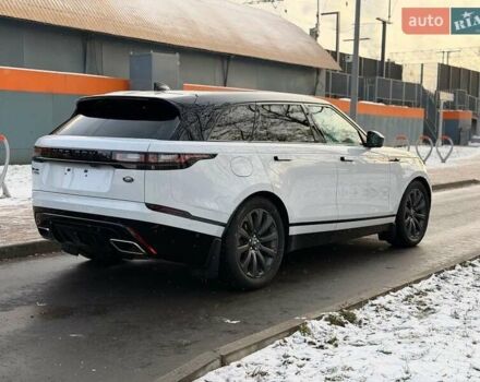 Белый Ленд Ровер Рендж Ровер Велар, объемом двигателя 3 л и пробегом 65 тыс. км за 29000 $, фото 5 на Automoto.ua