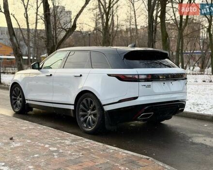 Белый Ленд Ровер Рендж Ровер Велар, объемом двигателя 3 л и пробегом 65 тыс. км за 29000 $, фото 4 на Automoto.ua