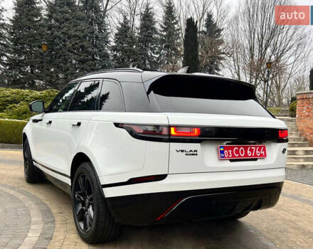 Білий Ленд Ровер Рендж Ровер Велар, об'ємом двигуна 2 л та пробігом 129 тис. км за 35900 $, фото 34 на Automoto.ua
