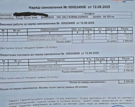 Білий Ленд Ровер Рендж Ровер Велар, об'ємом двигуна 2 л та пробігом 82 тис. км за 36222 $, фото 32 на Automoto.ua