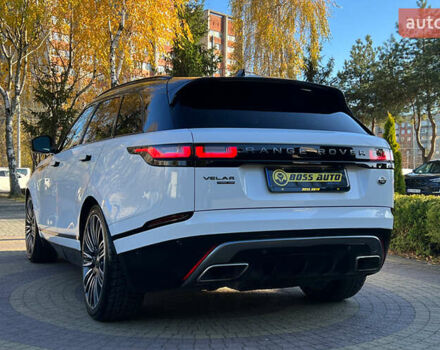 Белый Ленд Ровер Рендж Ровер Велар, объемом двигателя 3 л и пробегом 64 тыс. км за 62999 $, фото 4 на Automoto.ua