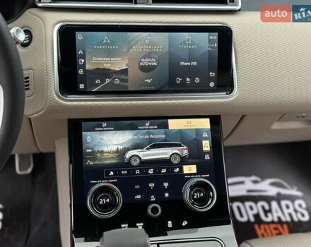 Белый Ленд Ровер Рендж Ровер Велар, объемом двигателя 2 л и пробегом 68 тыс. км за 57500 $, фото 68 на Automoto.ua