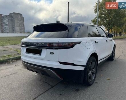 Белый Ленд Ровер Рендж Ровер Велар, объемом двигателя 2 л и пробегом 92 тыс. км за 48000 $, фото 5 на Automoto.ua