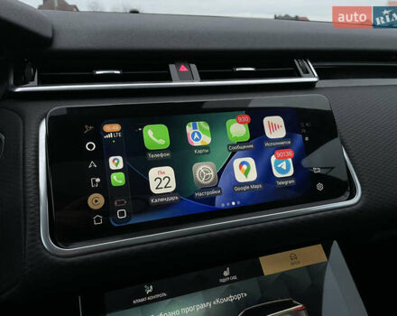 Білий Ленд Ровер Рендж Ровер Велар, об'ємом двигуна 2 л та пробігом 25 тис. км за 45000 $, фото 56 на Automoto.ua