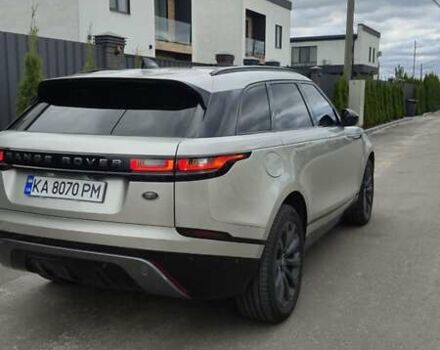 Бежевый Ленд Ровер Рендж Ровер Велар, объемом двигателя 2 л и пробегом 124 тыс. км за 32500 $, фото 1 на Automoto.ua