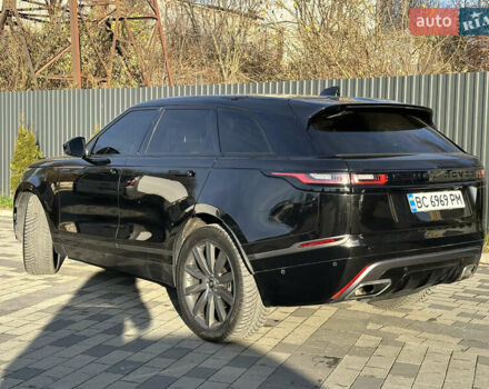 Чорний Ленд Ровер Рендж Ровер Велар, об'ємом двигуна 3 л та пробігом 84 тис. км за 41666 $, фото 5 на Automoto.ua