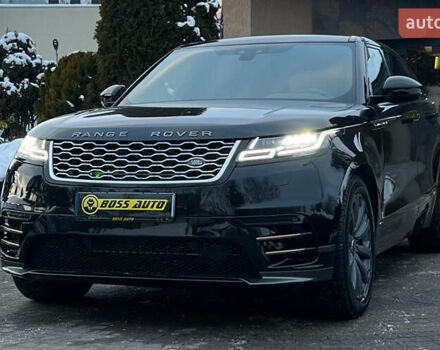 Черный Ленд Ровер Рендж Ровер Велар, объемом двигателя 3 л и пробегом 102 тыс. км за 39990 $, фото 2 на Automoto.ua