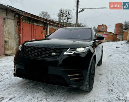 Чорний Ленд Ровер Рендж Ровер Велар, об'ємом двигуна 2 л та пробігом 58 тис. км за 35800 $, фото 2 на Automoto.ua