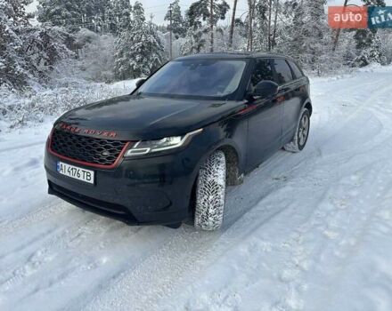 Черный Ленд Ровер Рендж Ровер Велар, объемом двигателя 2 л и пробегом 103 тыс. км за 32000 $, фото 1 на Automoto.ua