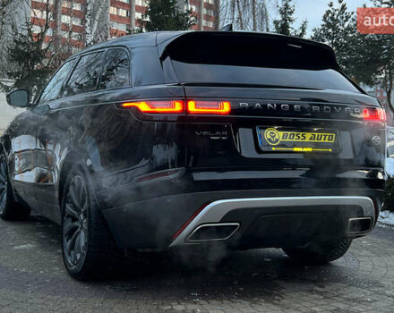 Черный Ленд Ровер Рендж Ровер Велар, объемом двигателя 3 л и пробегом 102 тыс. км за 39990 $, фото 4 на Automoto.ua