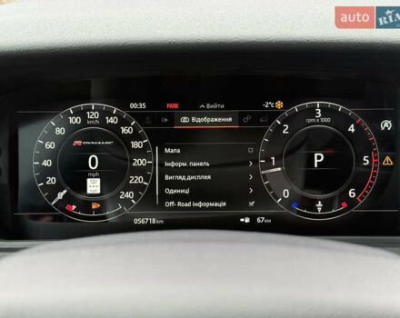 Черный Ленд Ровер Рендж Ровер Велар, объемом двигателя 2 л и пробегом 56 тыс. км за 37900 $, фото 71 на Automoto.ua