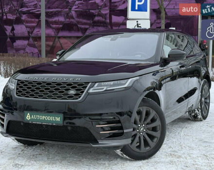 Черный Ленд Ровер Рендж Ровер Велар, объемом двигателя 2 л и пробегом 56 тыс. км за 37900 $, фото 8 на Automoto.ua