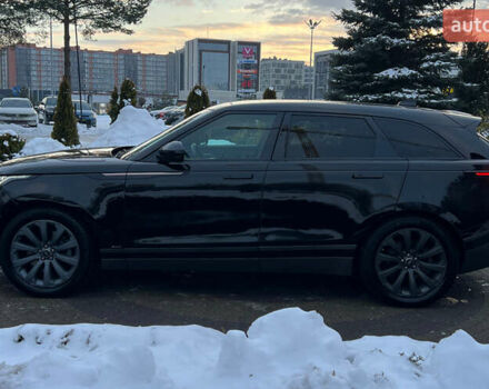 Черный Ленд Ровер Рендж Ровер Велар, объемом двигателя 3 л и пробегом 102 тыс. км за 39990 $, фото 3 на Automoto.ua