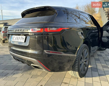 Чорний Ленд Ровер Рендж Ровер Велар, об'ємом двигуна 3 л та пробігом 84 тис. км за 41666 $, фото 7 на Automoto.ua
