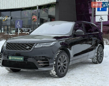 Черный Ленд Ровер Рендж Ровер Велар, объемом двигателя 2 л и пробегом 56 тыс. км за 37900 $, фото 15 на Automoto.ua