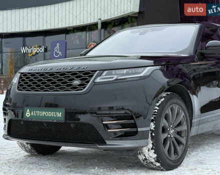 Черный Ленд Ровер Рендж Ровер Велар, объемом двигателя 2 л и пробегом 56 тыс. км за 37900 $, фото 16 на Automoto.ua