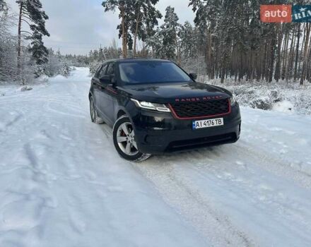 Черный Ленд Ровер Рендж Ровер Велар, объемом двигателя 2 л и пробегом 103 тыс. км за 32000 $, фото 2 на Automoto.ua