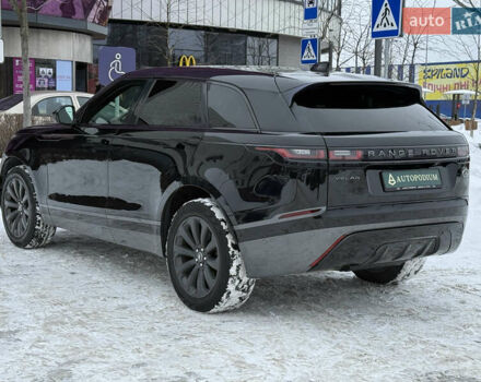 Черный Ленд Ровер Рендж Ровер Велар, объемом двигателя 2 л и пробегом 56 тыс. км за 37900 $, фото 18 на Automoto.ua