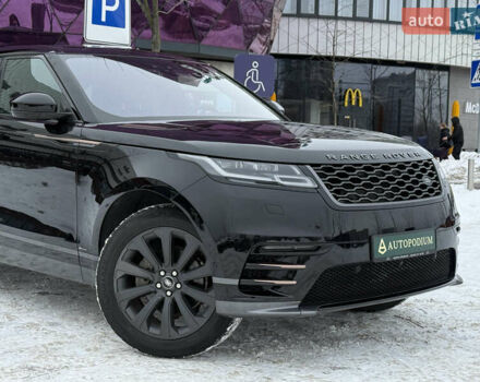 Черный Ленд Ровер Рендж Ровер Велар, объемом двигателя 2 л и пробегом 56 тыс. км за 37900 $, фото 1 на Automoto.ua
