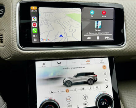 Чорний Ленд Ровер Рендж Ровер Велар, об'ємом двигуна 2 л та пробігом 58 тис. км за 35800 $, фото 28 на Automoto.ua