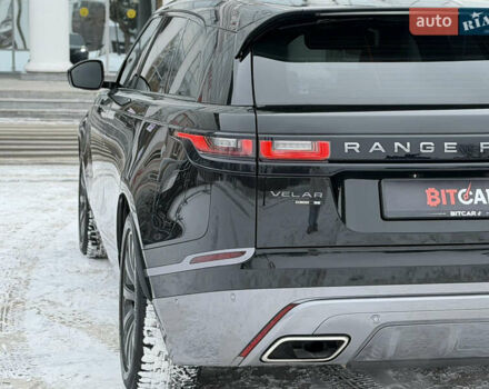 Чорний Ленд Ровер Рендж Ровер Велар, об'ємом двигуна 2.99 л та пробігом 74 тис. км за 49000 $, фото 20 на Automoto.ua