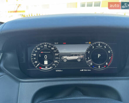 Черный Ленд Ровер Рендж Ровер Велар, объемом двигателя 3 л и пробегом 108 тыс. км за 36000 $, фото 17 на Automoto.ua