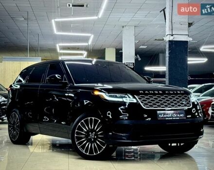 Черный Ленд Ровер Рендж Ровер Велар, объемом двигателя 2 л и пробегом 58 тыс. км за 37999 $, фото 5 на Automoto.ua