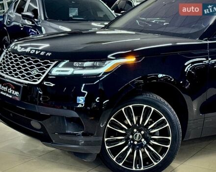 Черный Ленд Ровер Рендж Ровер Велар, объемом двигателя 2 л и пробегом 58 тыс. км за 37999 $, фото 3 на Automoto.ua